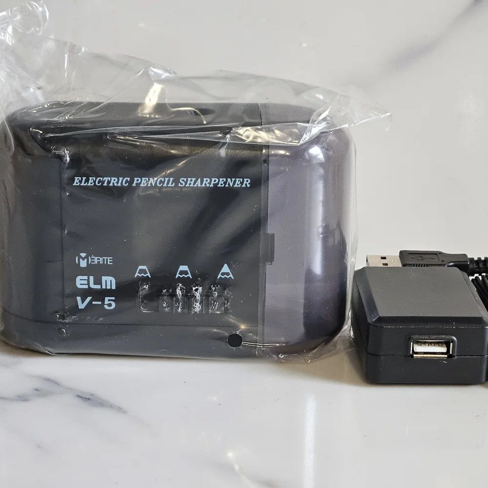 Black Electric Pencil Sharpener